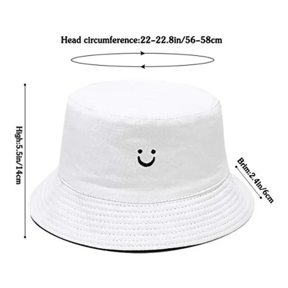 Reversible Bucket Hat UPF 50+ Sun Protection Lightweight Foldable Unisex - Picture 6 of 6